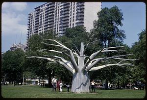 Art, metal tree