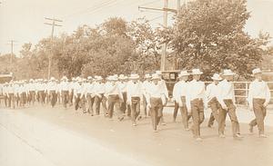Parade marching
