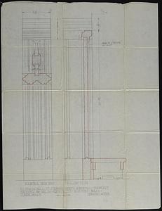 Full-scale pew details