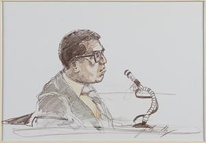 Courtroom scene