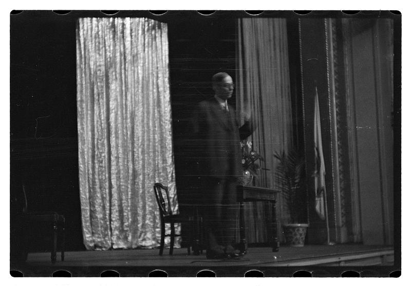 Mrs. Cecil R. Nickolls, at Youth Conference - Hotel Statler
