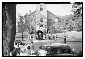 Wedding of Kinsman's daughter at Newburyport