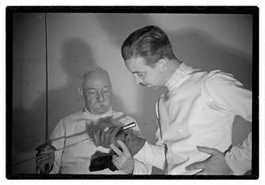 Danguy fencing master, also Gordon Muir, also Chamberlain