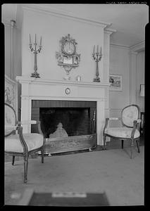 Von Saltza House, interior, fireplace