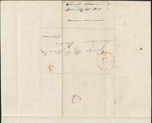 Charles Hansen to George Coffin, 27 April 1848