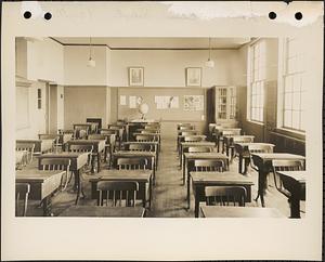 [Thomas] A. Edison School, Brig[ton], allocations photographed in institution