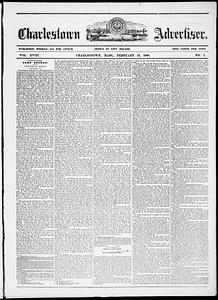 Charlestown Advertiser, February 15, 1868