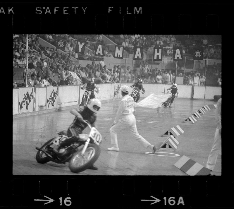 Motorcycle races at Boston Garden, Boston