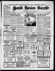 South Boston Gazette, June 17, 1955