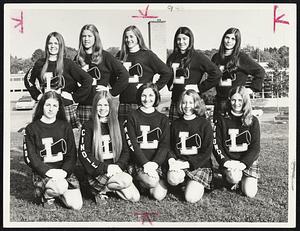 Leominster 1. l to r Linda Cavaioli Cindie Hastings Capt. Mary Pelaccio Debi Baldwin Rhonda Bigelow co-capt. Rear Berta Buratti Linda Perla Sue Marcoux Kathy Kielty Kathy Vailette.