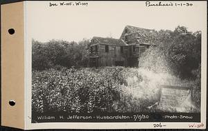 William H. Jefferson, paint shop, Hubbardston, Mass., Jul. 8, 1930