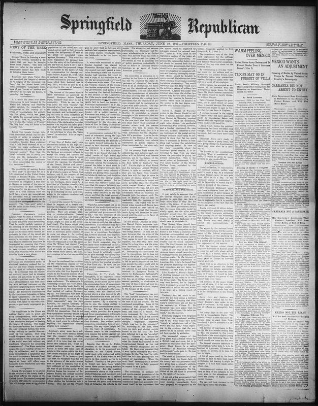 Springfield Weekly Republican - Digital Commonwealth