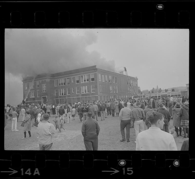 Amesbury High School fire