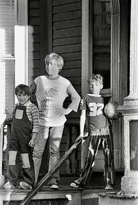 Kids on porch