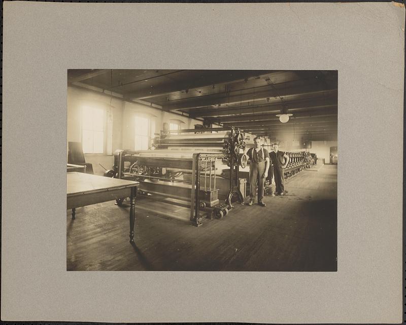 Machine Room, Old Berkshire Mill, 1910