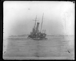 Unidentified boat from behind