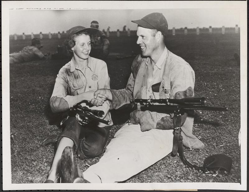 Rifle champs in mutual admiration session