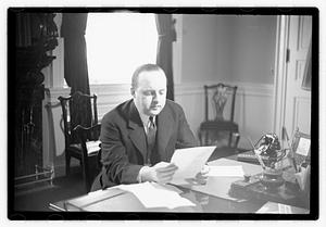 Hurley, John L. Lieutenant Governor of Mass, Mayor of Fall River 1933-34