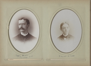 Newton High School, graduation 1895 & few 1896 - Ezra Davis, Teacher - Edward S. Cobb -