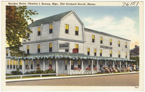 Boyden Hotel, Charles J. Bowen, Mgr., Old Orchard Beach, Maine