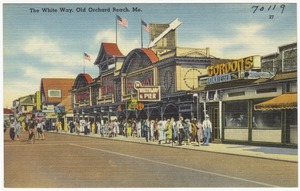 The White Way, Old Orchard Beach, Me.