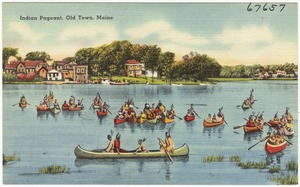 Indian Pageant, Old Town, Maine
