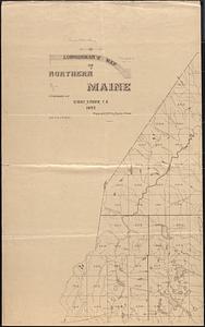 Lumberman's map of northern Maine