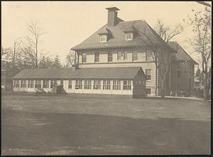 Portable Building, Burr School, Newton, c. 1925