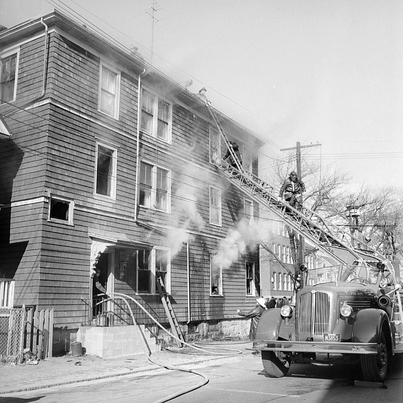 House fire, South Second Street, New Bedford
