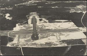 Landing strips at Plymouth, MA, municipal airport, 1967