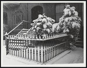 Otis Place. Weather storms snow