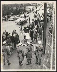 Demonstrations. Anti-Vietnam. Fort Devens.