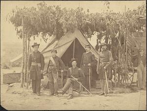 Officers of Company "F" 2d New York Artillery