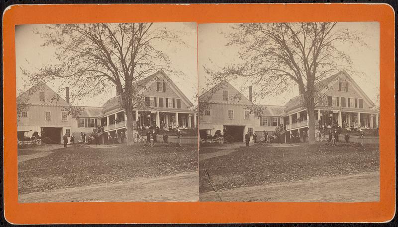 Cowdrey House, East Pepperell, 50th Anniversary celebration of Mr. & Mrs. Thomas Vinal, 1839-89