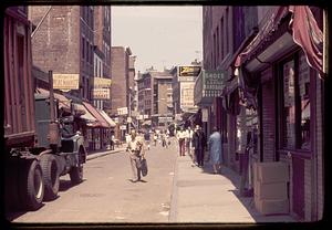 Salem Street from near Cross Street Boston North End