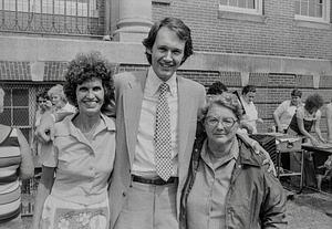 Congressman Ed Markey, Charlotte and unidentified lady