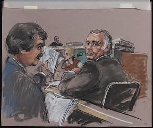Courtroom scene