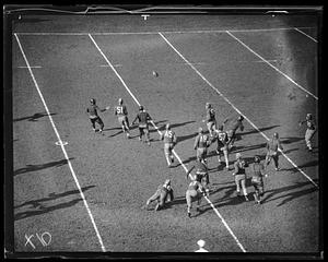 Portsmouth Spartans play Boston Redskins at Fenway