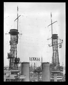 Closeup of USS Utah