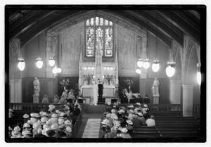 Wedding, daughter of Mrs. Richard Howard taken at Presentation Church Oak Sq. Brighton