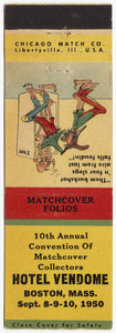 10th annual Convention of Matchcover Collectors
