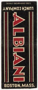 Boston Matchcovers Collection