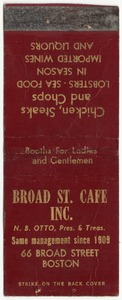 Broad Street Cafe Inc.