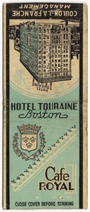 Hotel Touraine Boston, Cafe Royal