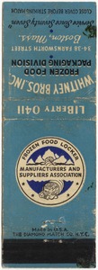 Whitney Bros. Inc. frozen food packaging division