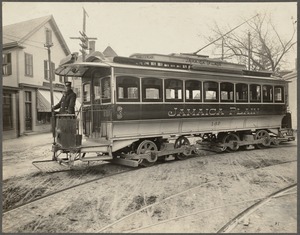 Boston Elevated Railway. Equipment. 25-foot surface car