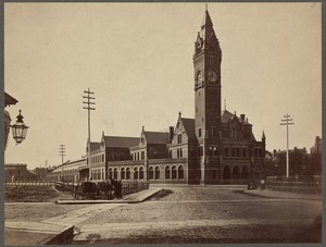 Boston and Providence Railroad, Providence Station, Park Square