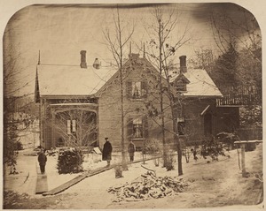 Caretaker's cottage, Forest Hills Cemetary [sic], Boston, Mass.