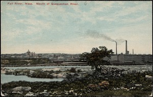 Fall River, Mass. mouth of the Quequechan River