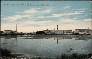 Fall River, Mass. General view, mill district, eastern side of city